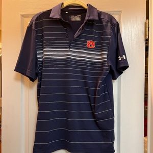 Auburn Under Armor golf polo shirt